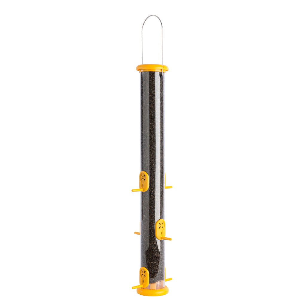 to-n3y 'ring pull' comedero tubular para aves silvestres grande especial para negrillo fcil de limpiar
