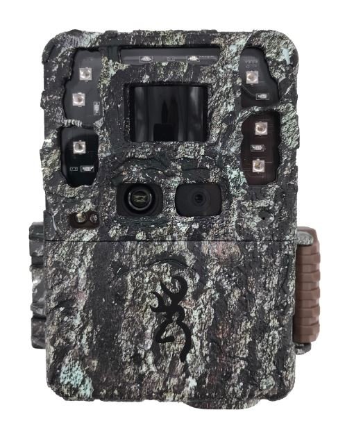 cmara de trampeo fotogrfico browning strike force pro dcl dual lens nano 26 mp low glow con dos objetivos y con flash de luz infrarroja invisible
