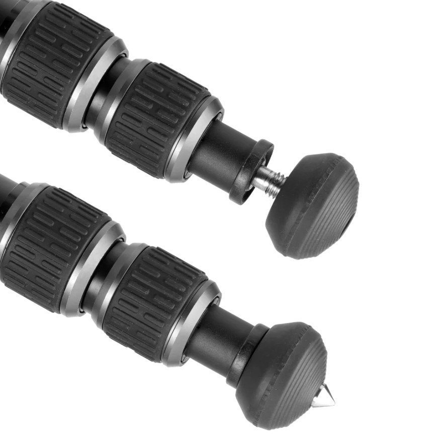 trpode vanguard veo 5 234ao26 de aluminio con rtula de vdeo ph26