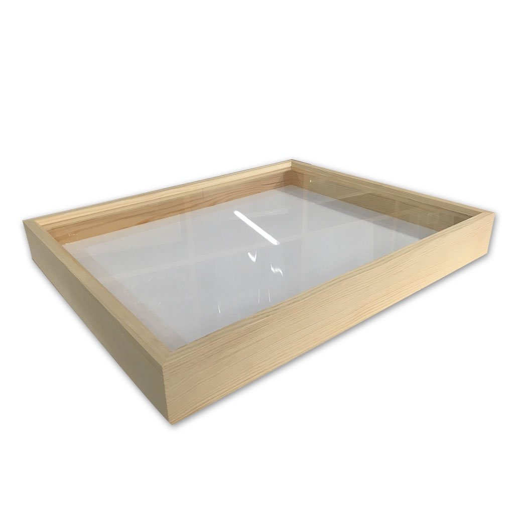 caja entomolgica de madera 40x50x6 cm
