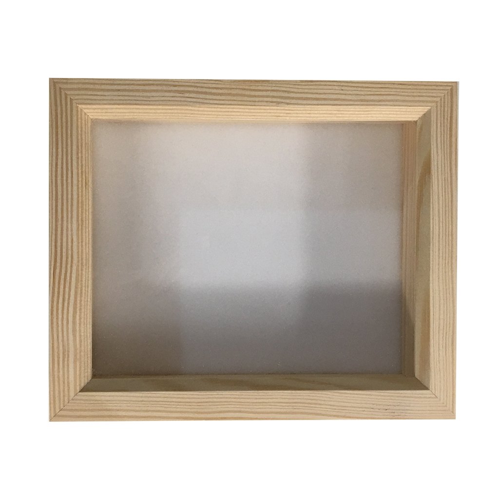 caja entomolgica de madera 15x18x6 cm
