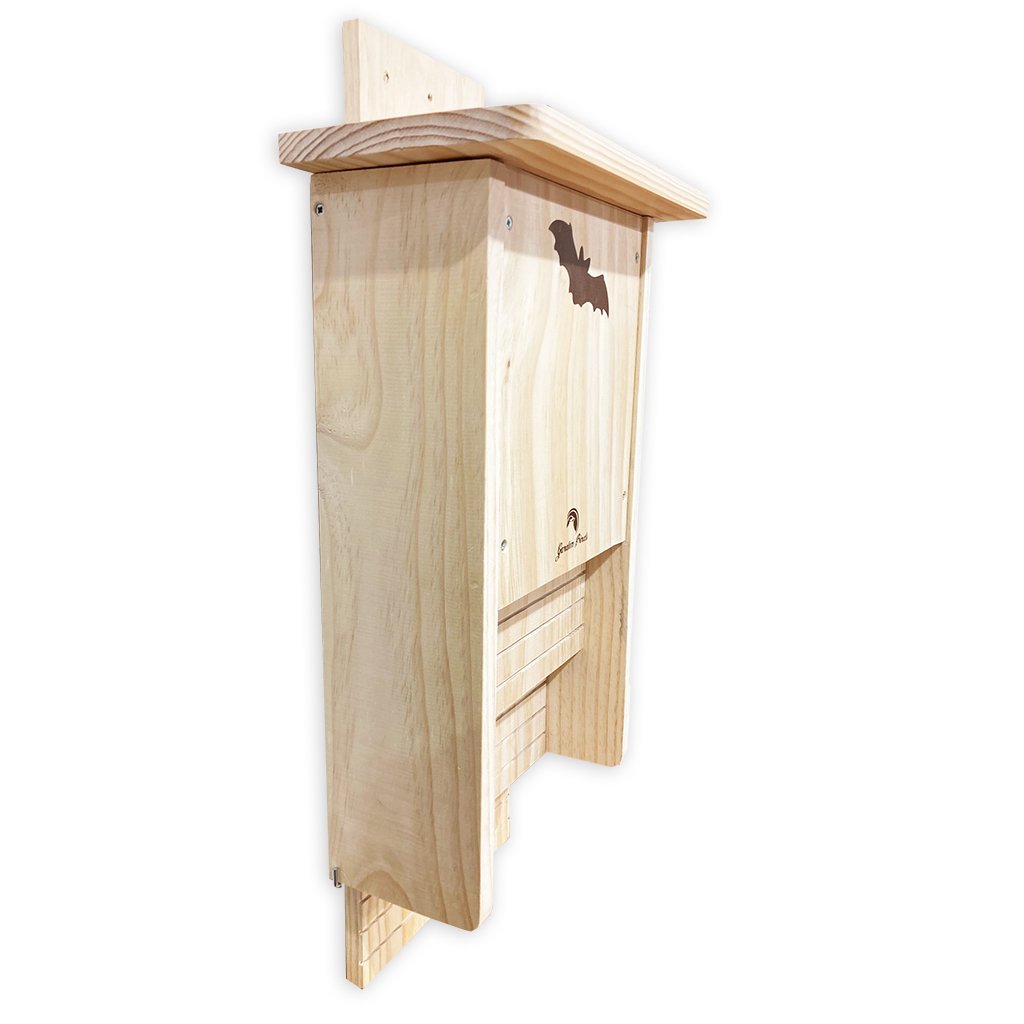 caja nido de madera para murcilagos triple cavidad