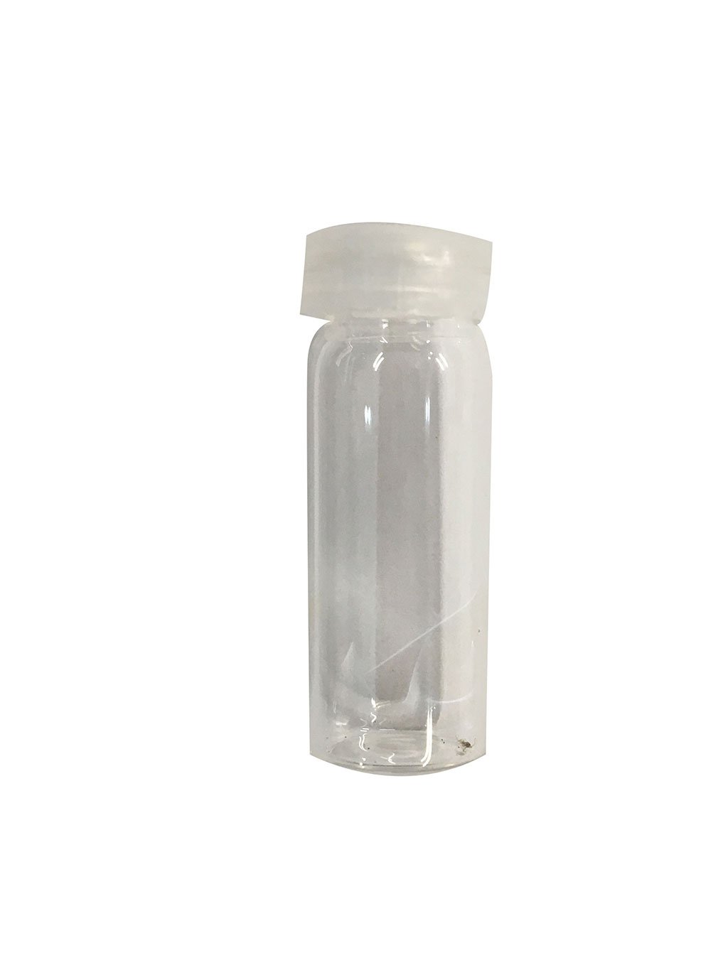 frasquito de cristal con tapn hermtico pequeo
