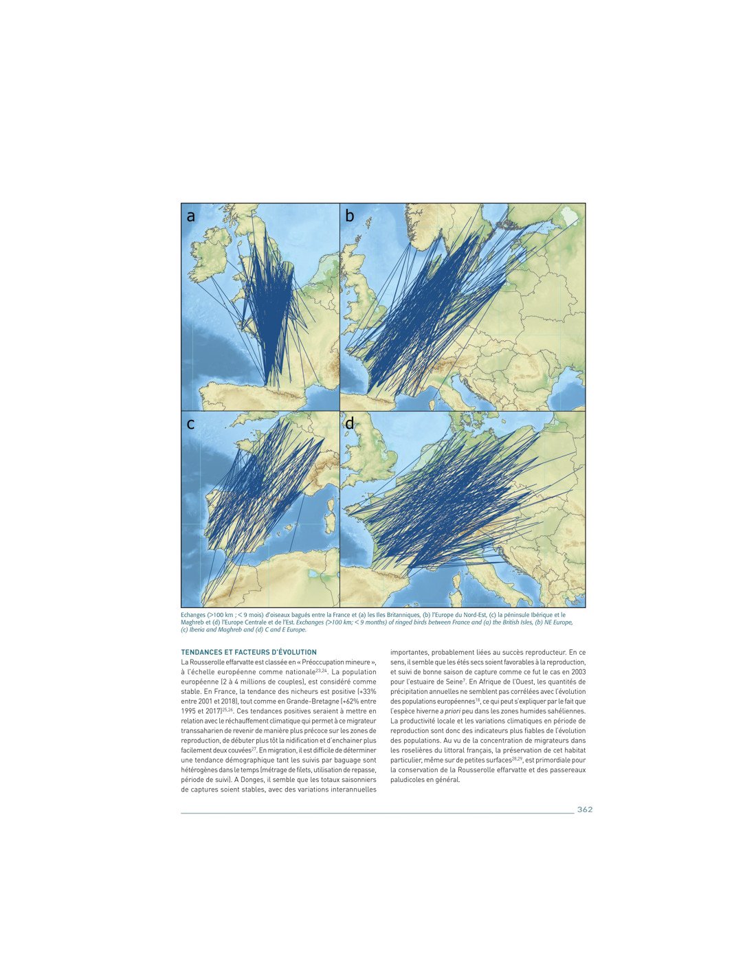 atlas des oiseaux migrateurs de france 2 volumes