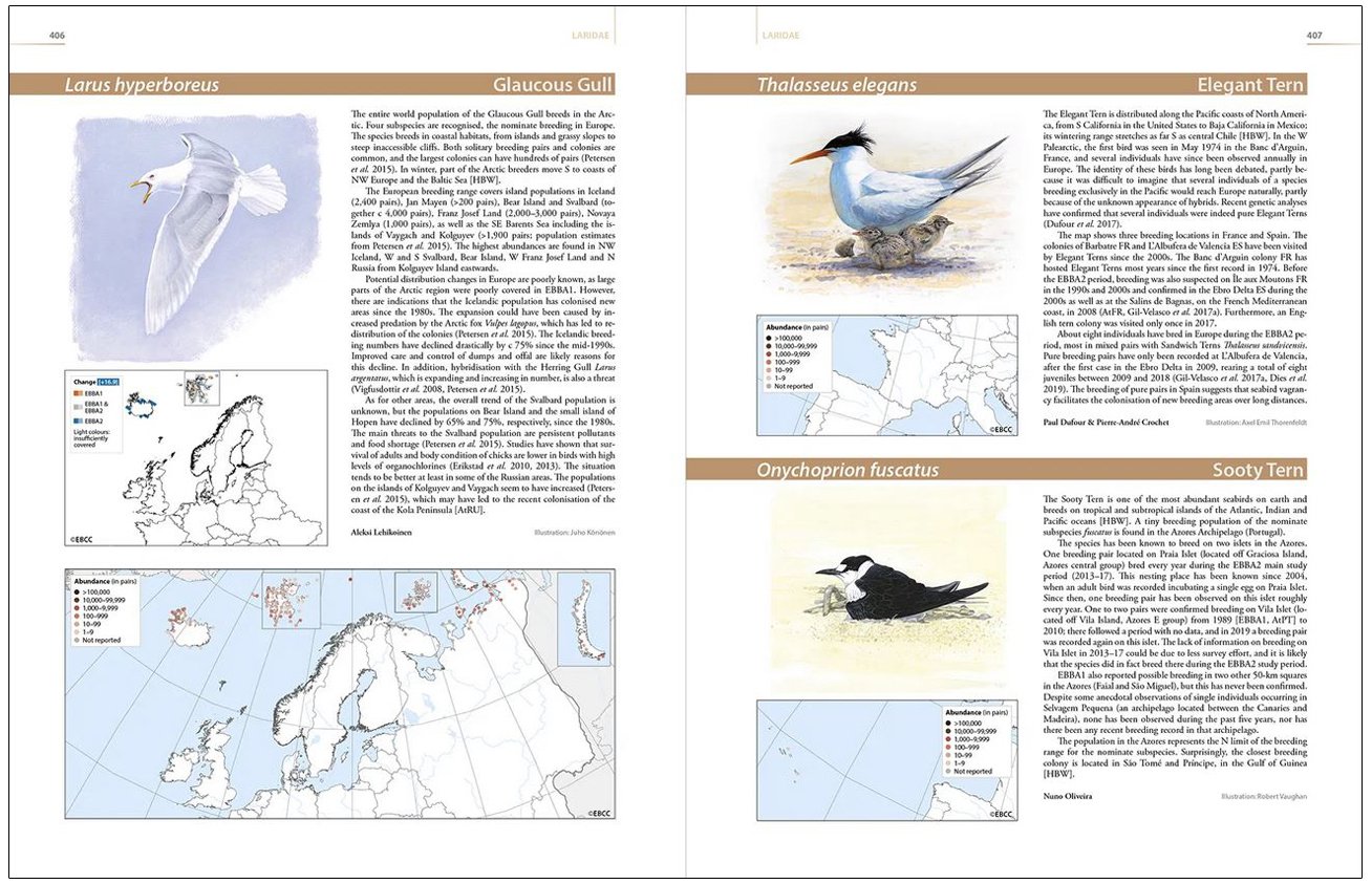 european breeding bird atlas 2. distribution, abundance and change (ebba2)
