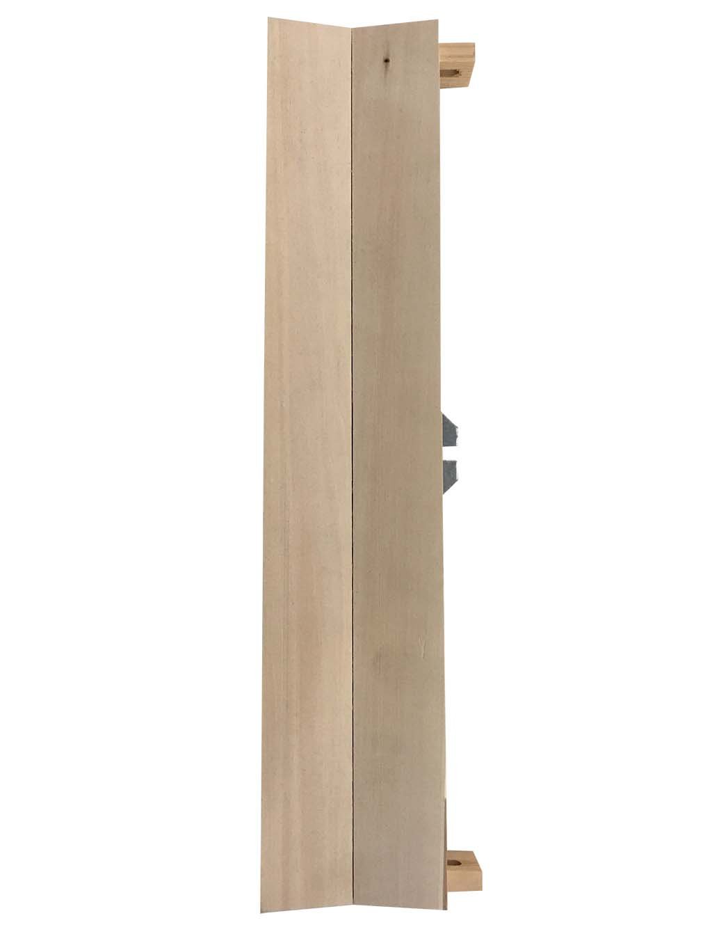 extendedor ajustable de madera 40x8 cm, ranura 2-12 mm