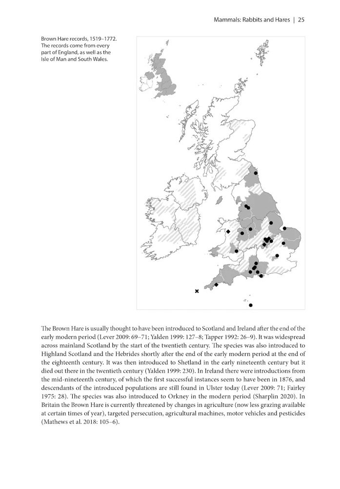 the atlas of early modern wildlife. britain and ireland between the middle ages and the industrial revolution
