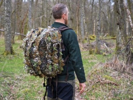 tragopan cobertor 3d de camuflaje para mochila
