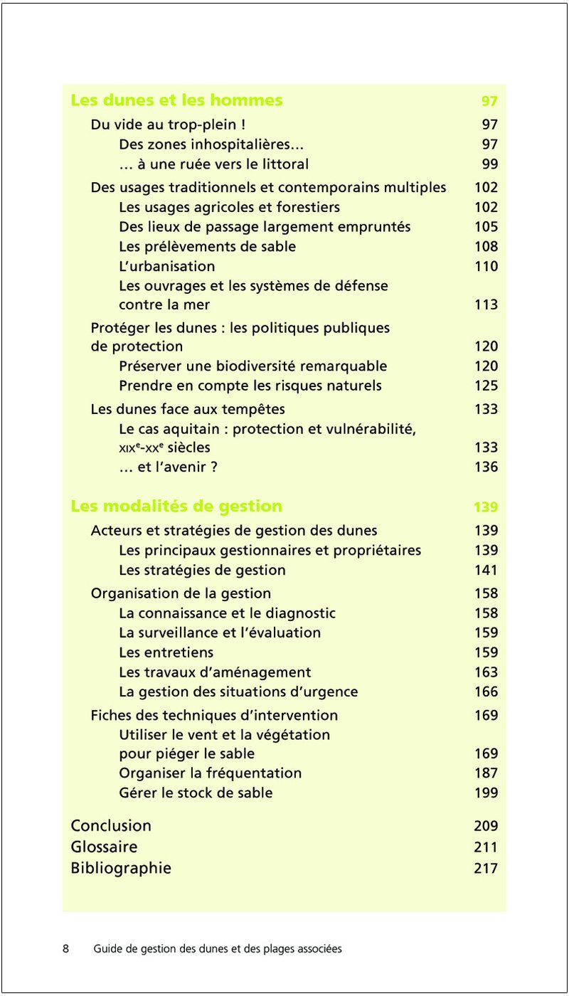 guide de gestion des dunes et des plages associes