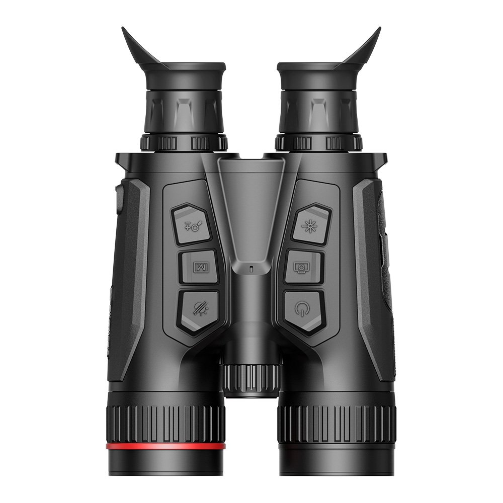 hikmicro habrok pro hq50l visor trmico y nocturno binocular con sensor de alta resolucin, iluminacin infrarroja 850 nm, gps, wi-fi, telmetro lser y registro de imgenes
