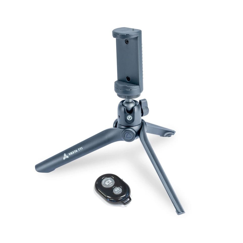 minitrpode de sobremesa para cmaras y mviles vanguard vesta tt1 bp