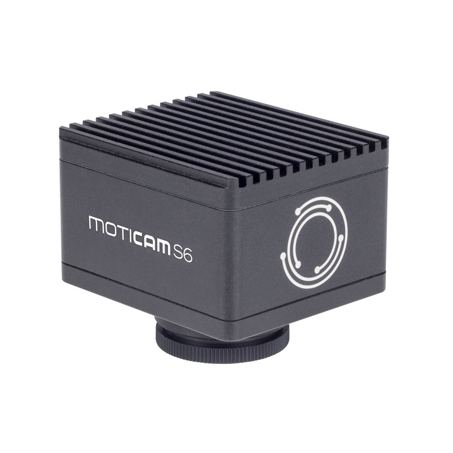 cmara digital tipo ccd moticam s6 para microscopios biolgicos y lupas con adaptador de montura c