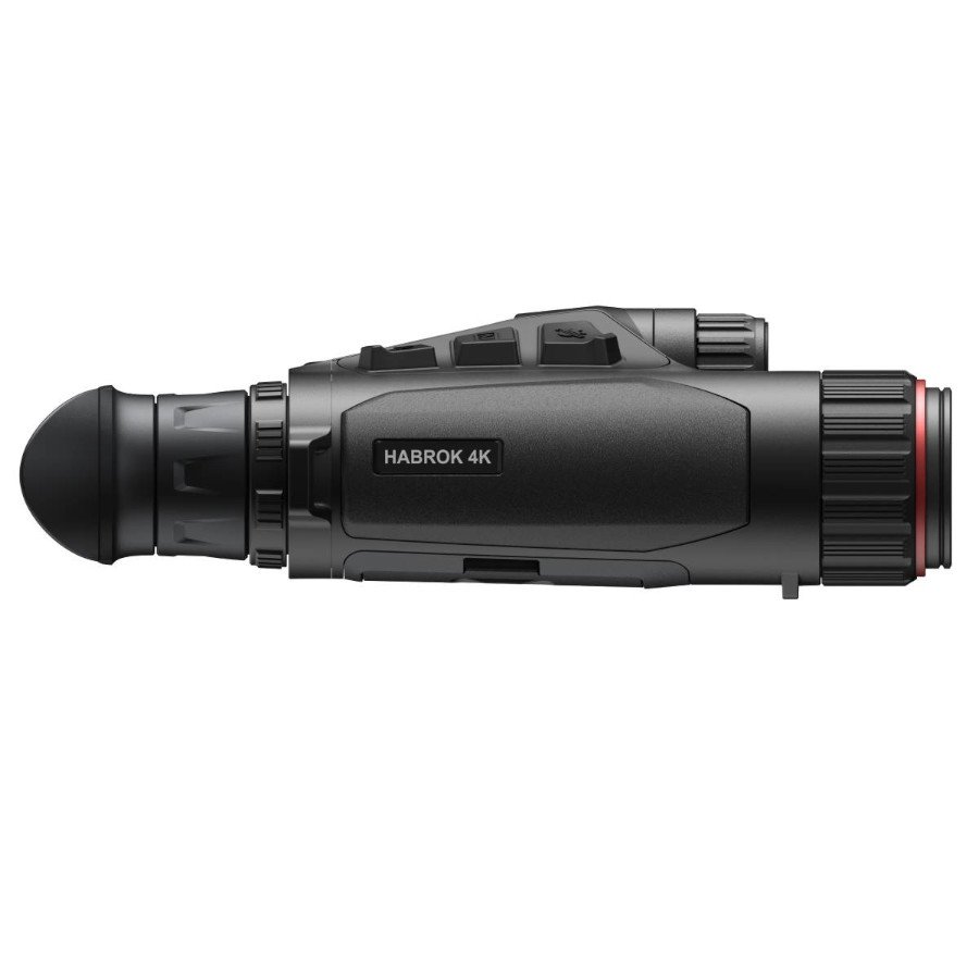 hikmicro habrok 4k hq35l visor trmico y nocturno binocular con iluminacin infrarroja 850 nm y 940 nm, gps, wi-fi, telmetro lser y registro de imgenes