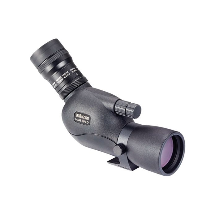 opticron kit oryx compuesto por el telescopio mm4 50 ed/45 acodado + ocular hr3 zoom 13-39x + funda impermeable