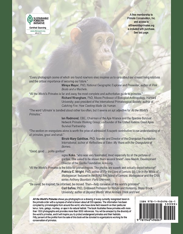 all the world's primates