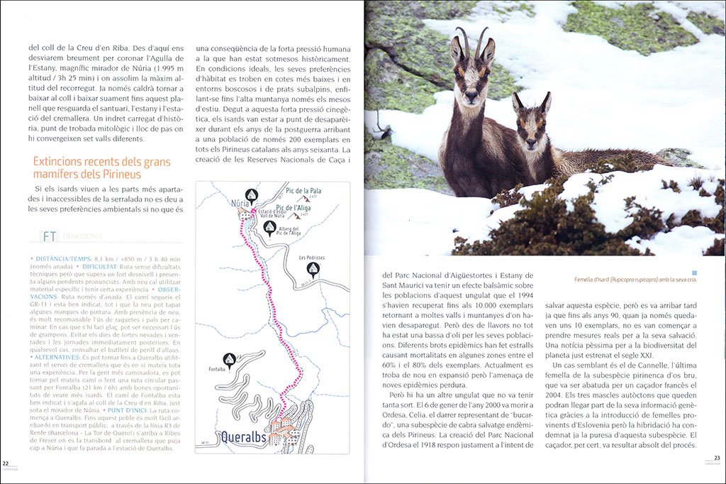 catalunya. rutes per observar la natura tot l'any