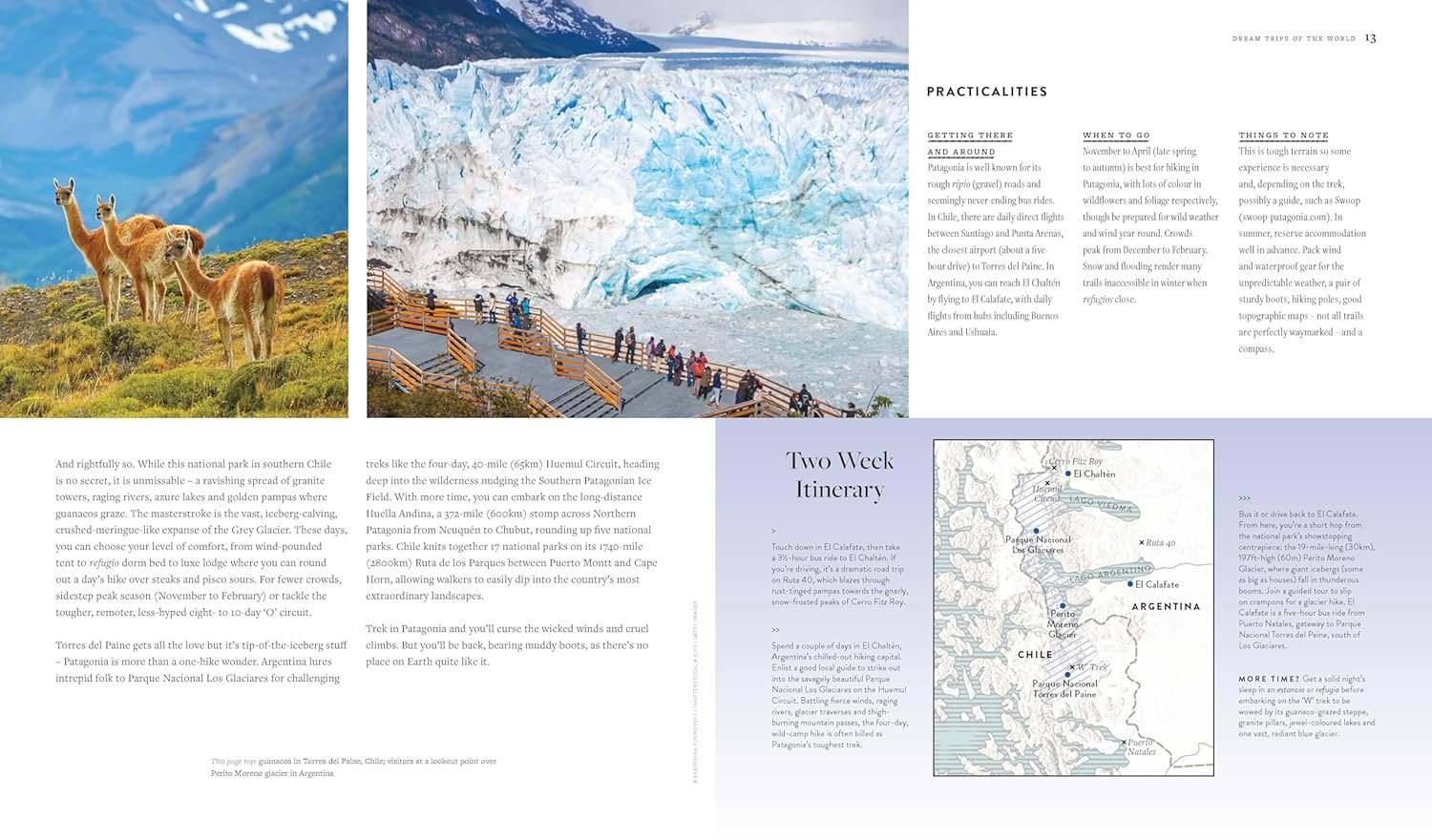 dream trips of the world