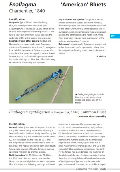field guide to the dragonflies of britain and europe including western turkey and north-western africa