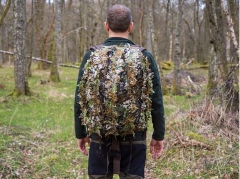 tragopan cobertor 3d de camuflaje para mochila