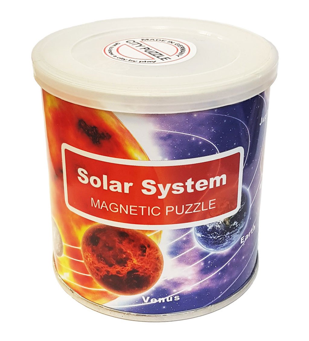 puzzle magntico. sistema solar