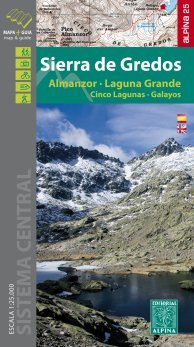 mapa alpina 1:25.000. . sierra de gredos (mapa y gua)