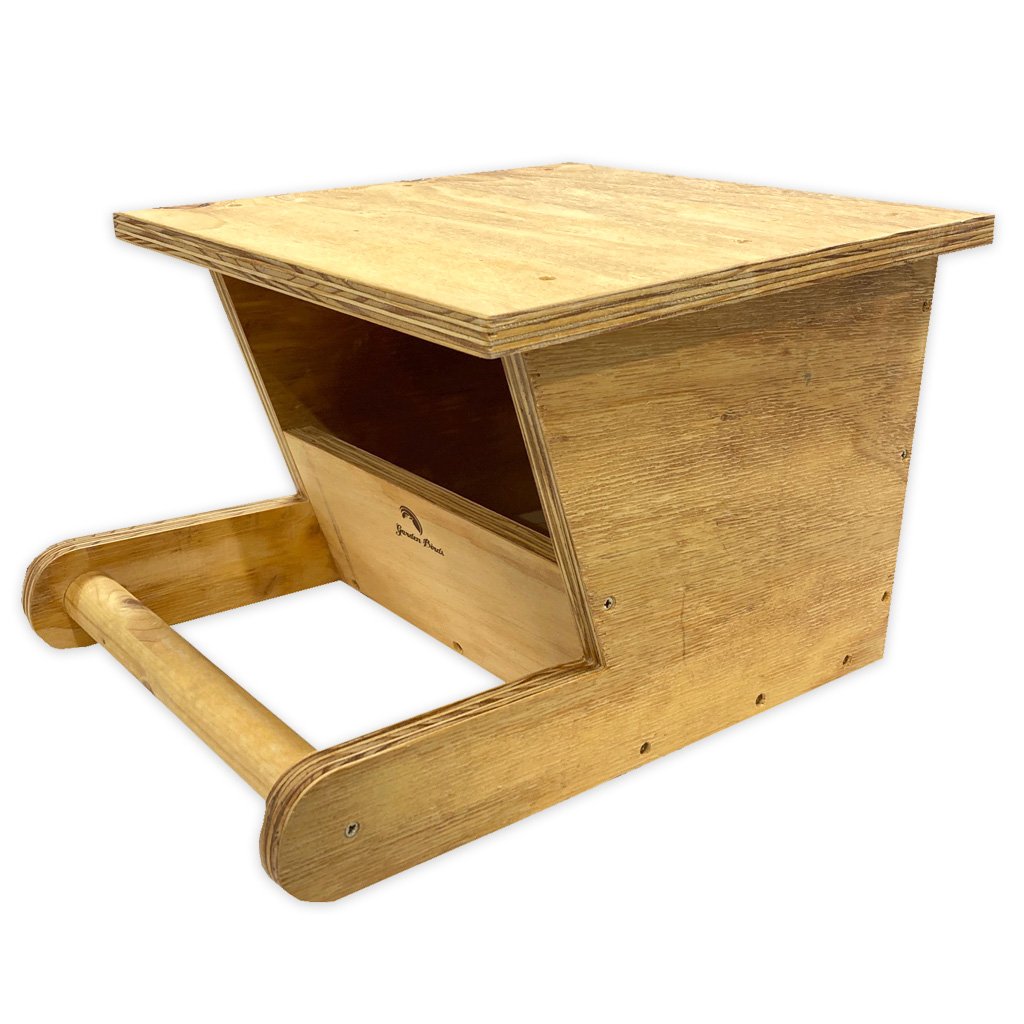 caja nido para cerncalo vulgar en madera tratada