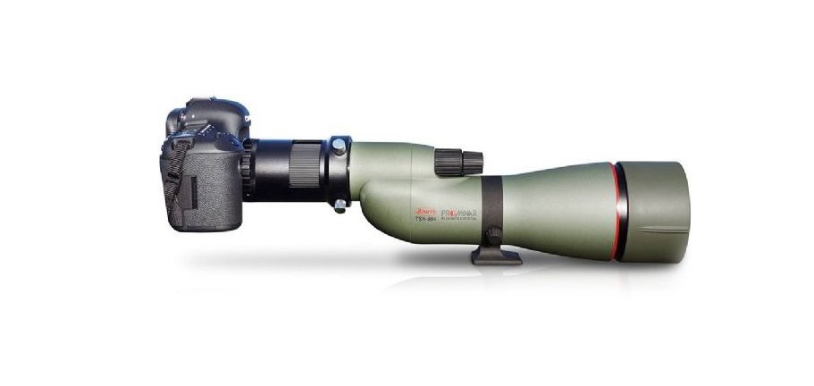 kowa adaptador fotogrfico tsn-pa7a para cmara fotogrfica slr digital formato aps-c o 4/3 para tsn 99/88/66 con cristal protector