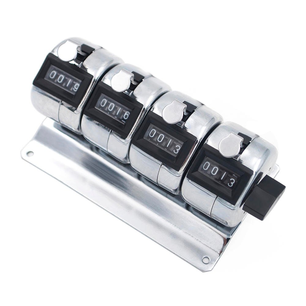 contador manual para censos qudruple 0-9999 line seiki