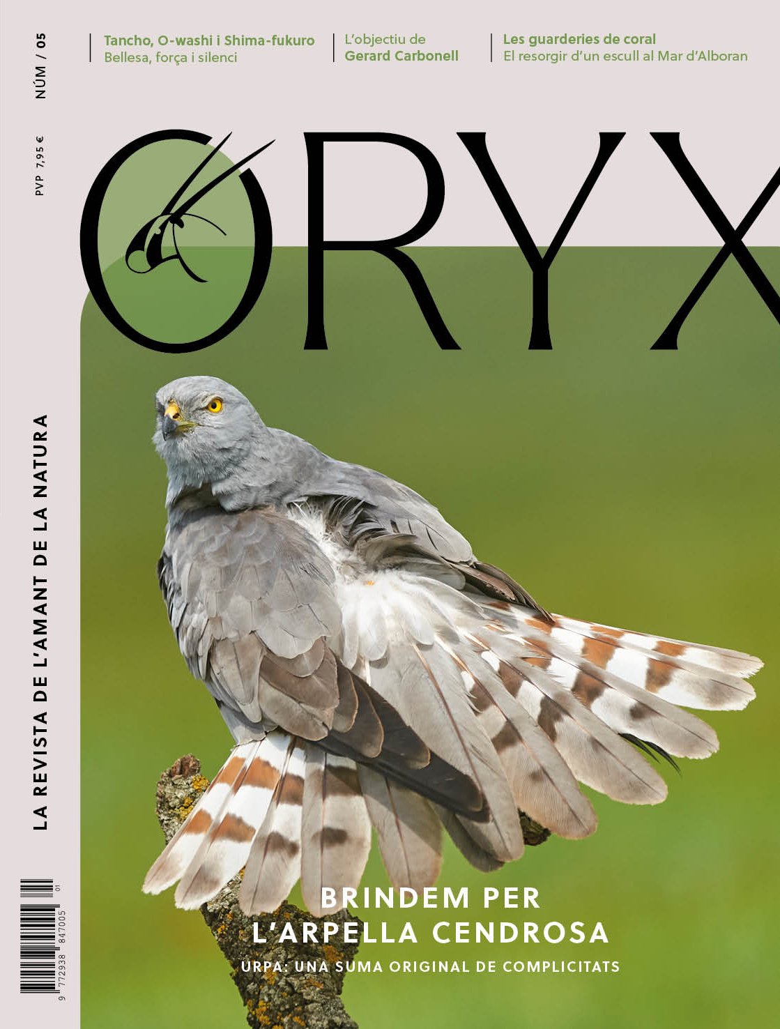 oryx, la revista de l'amant de la natura. nmero 05. versi impresa en catal.