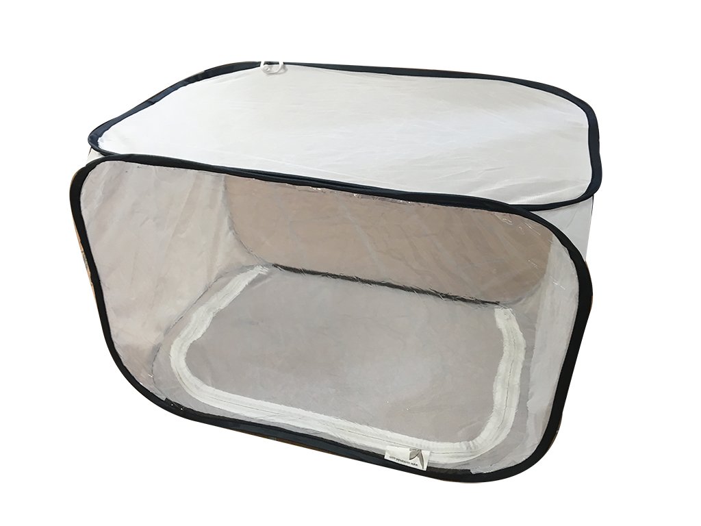 jaula mediana de armazn plegable para conservar mariposas u otros insectos vivos