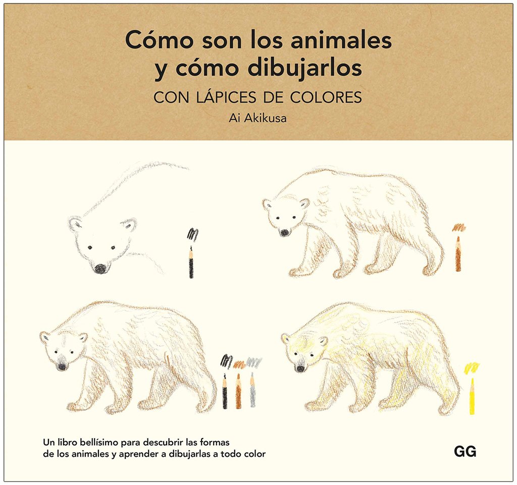 cmo son los animales y cmo dibujarlos con lpices de colores