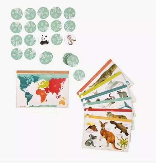 loto des animaux (joc de loteria d'animals/ juego de lotera de animales)