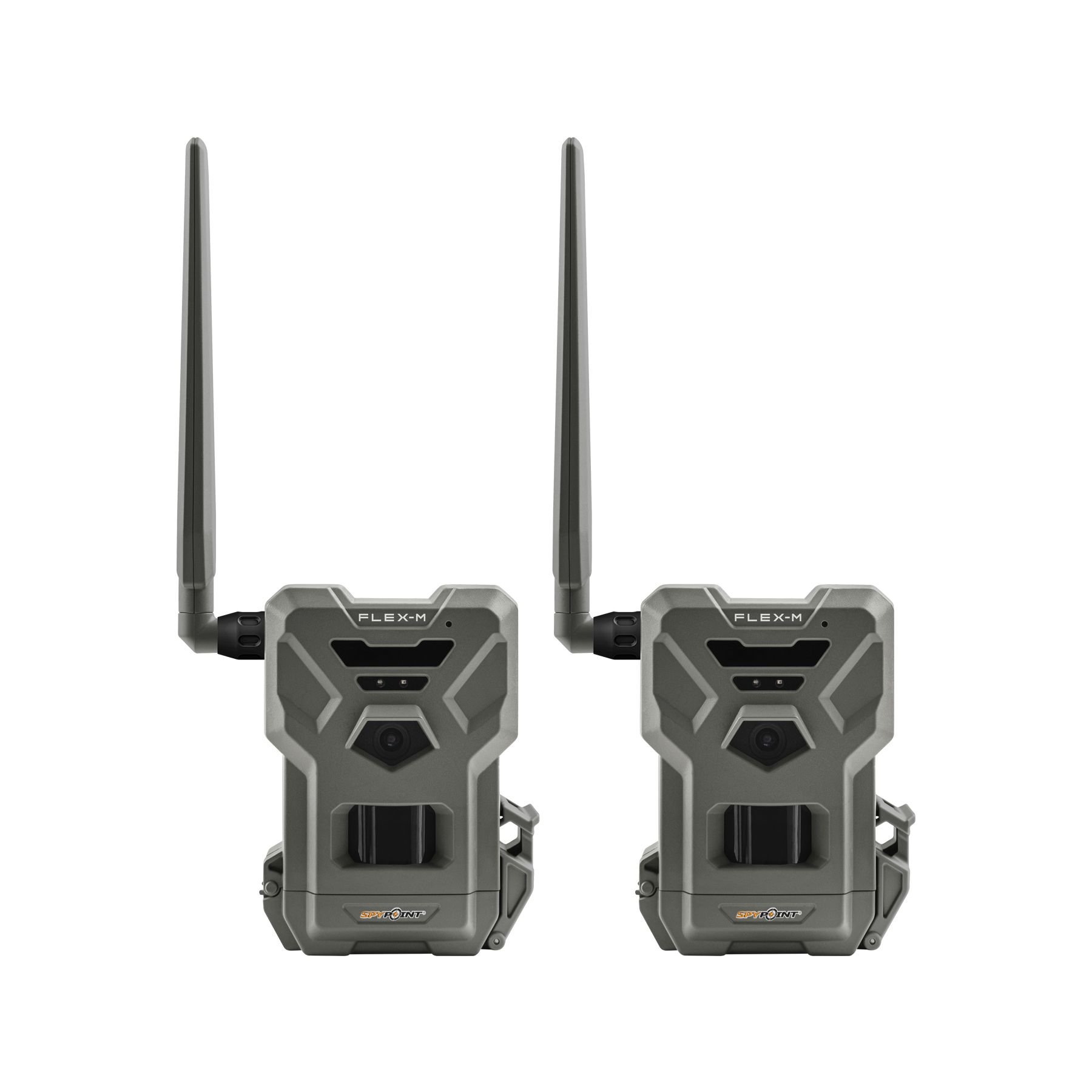 twin pack cmara de trampeo spypoint flex m 28 mp con led negros de luz infrarroja invisible y transmisin de foto y vdeo va 4g