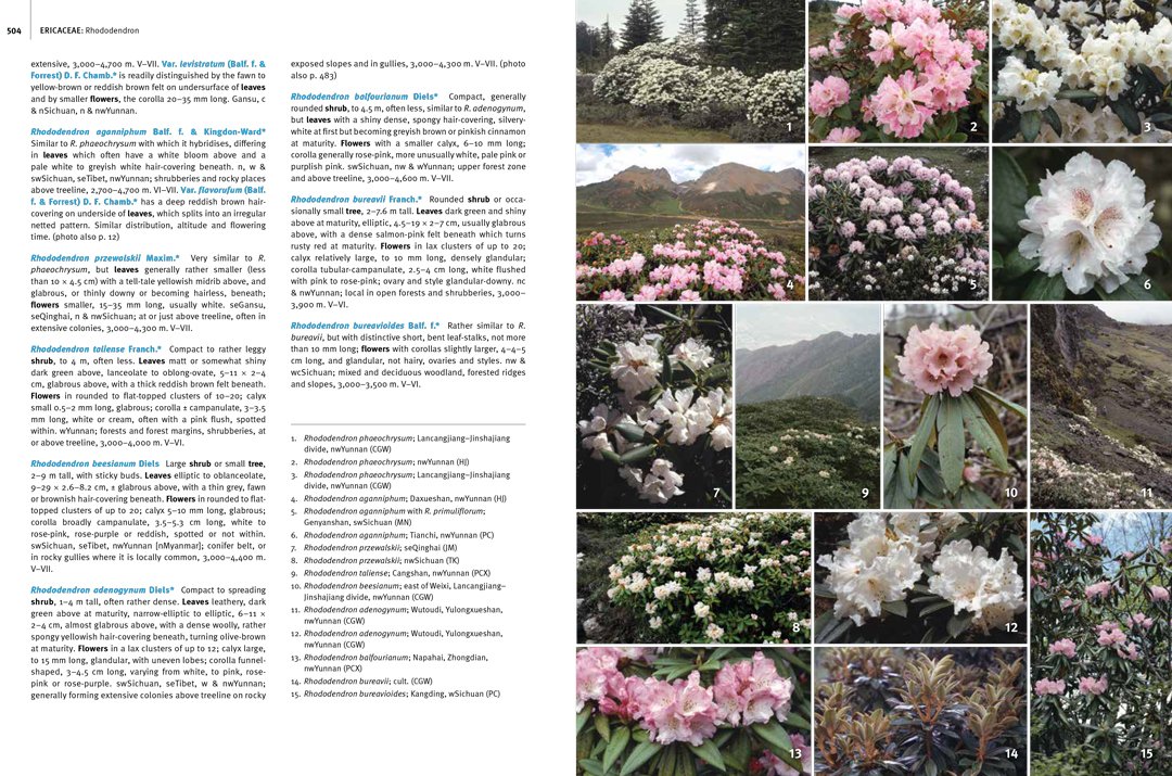 guide to the flowers of western china