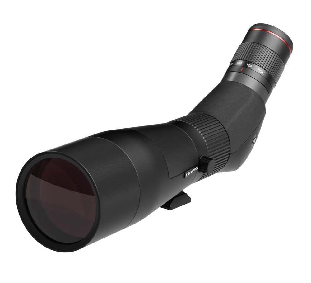 kite telescopio sp 85 hd acodado + ocular 30-60x de gran campo