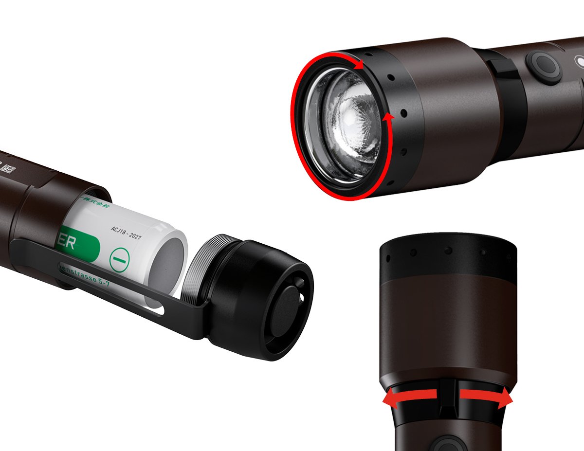 linterna ledlenser p7r signature 2000 lm