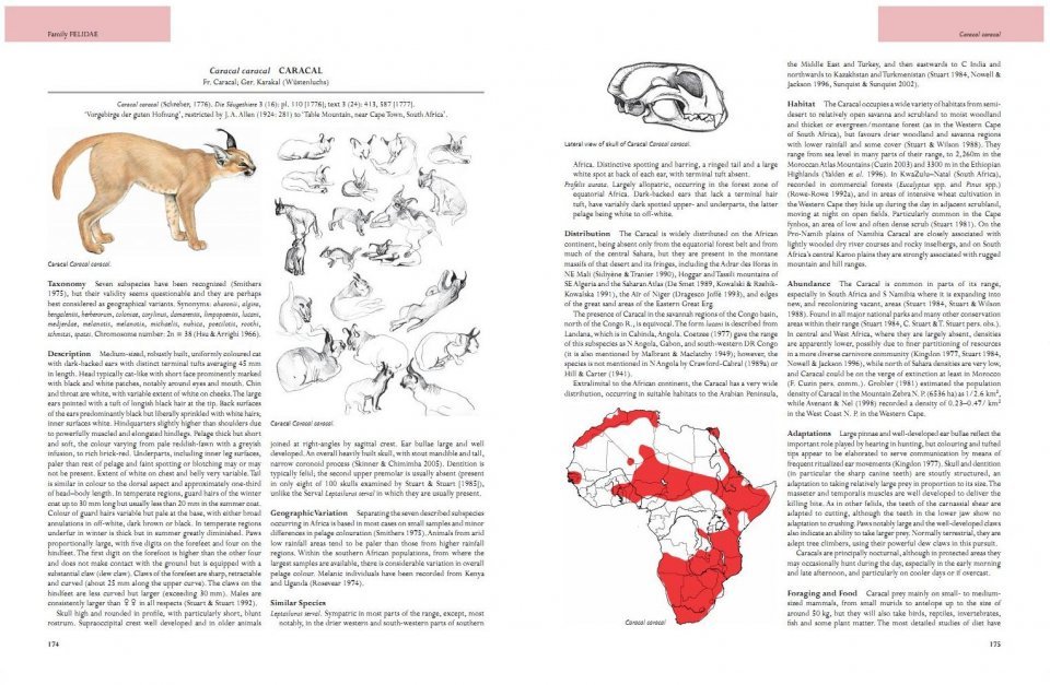 mammals of africa. volumes 1-6