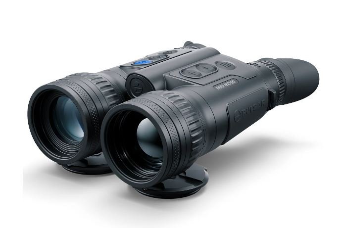 visor trmico binocular 3x pulsar merger duo nxp50 multiespectral con wi-fi y registro de imgenes