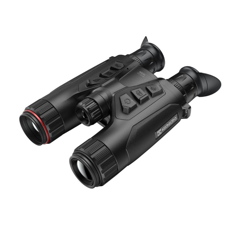 hikmicro habrok 4k hq35l visor trmico y nocturno binocular con iluminacin infrarroja 850 nm y 940 nm, gps, wi-fi, telmetro lser y registro de imgenes