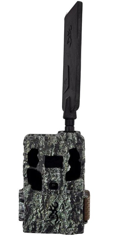 browning defender pro scout max hd 46 mp cmara de trampeo fotogrfico no glow con flash de luz infrarroja invisible de leds negros, gps, transmisin de foto y vdeo va 4g y panel solar incluido