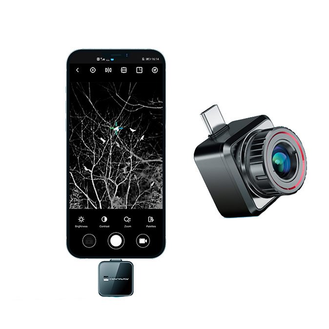 hikmicro explorer e20 plus cmara trmica para mviles y tabletas android
