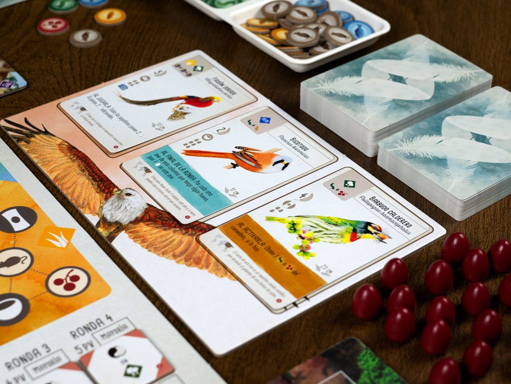 juego wingspan: expansin asia