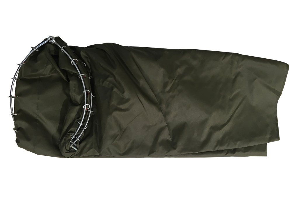 salabardo (red + aro) de 35 cm de dimetro, con aro plegable y rosca m6 para cualquiera de los mangos fijos, extensibles o telescpicos de aluminio