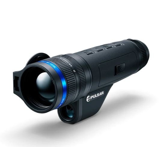 visor trmico monocular 2,5x pulsar telos lrf xp50 con telmetro lser, registro de imgenes y conexin wi-fi