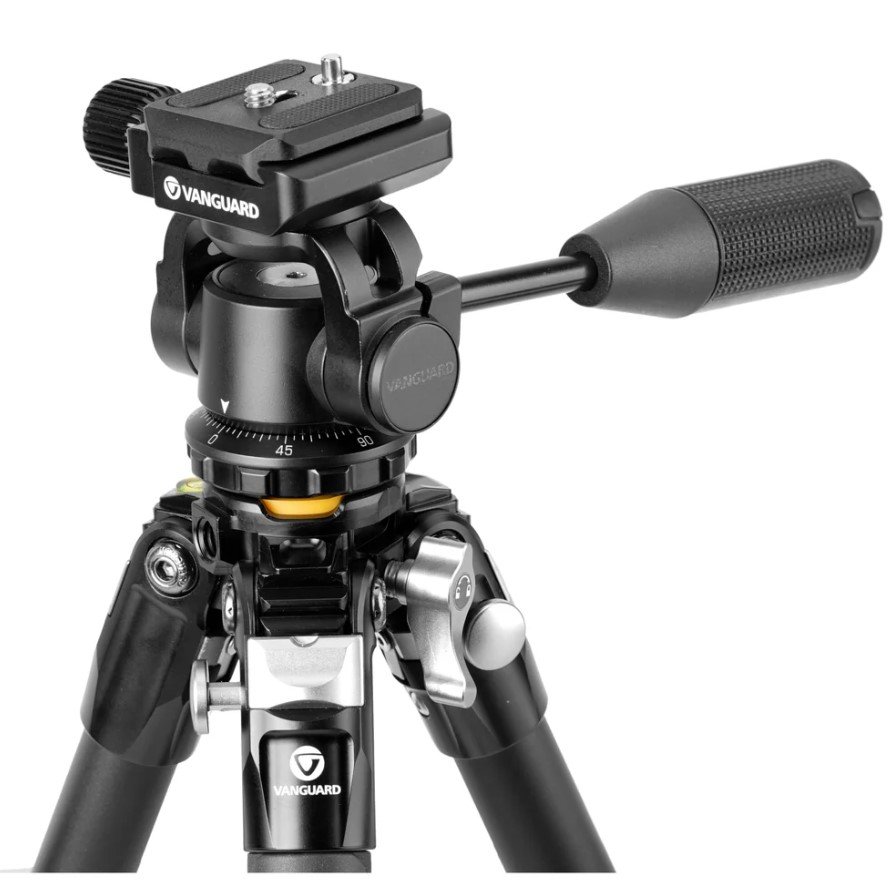 trpode vanguard veo 5 234ao26 de aluminio con rtula de vdeo ph26