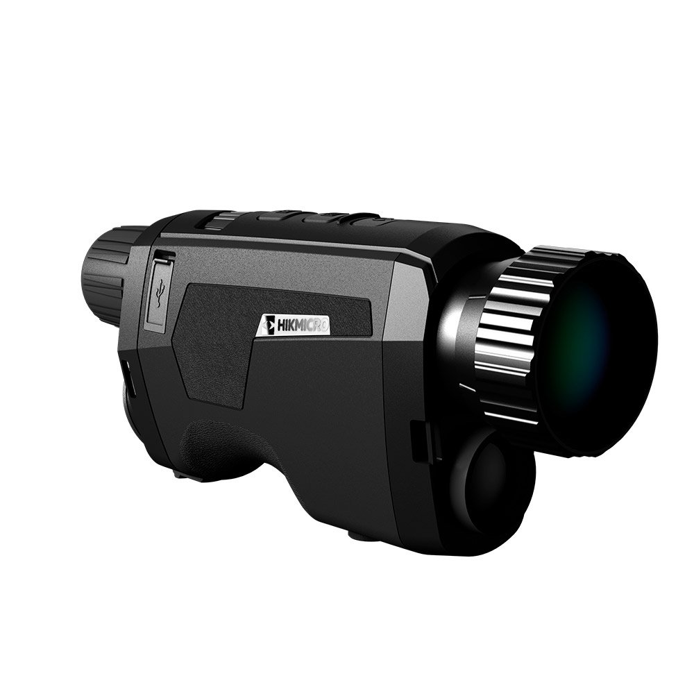 hikmicro gryphon gq50l visor trmico monocular con telmetro lser, wi-fi y registro de imgenes
