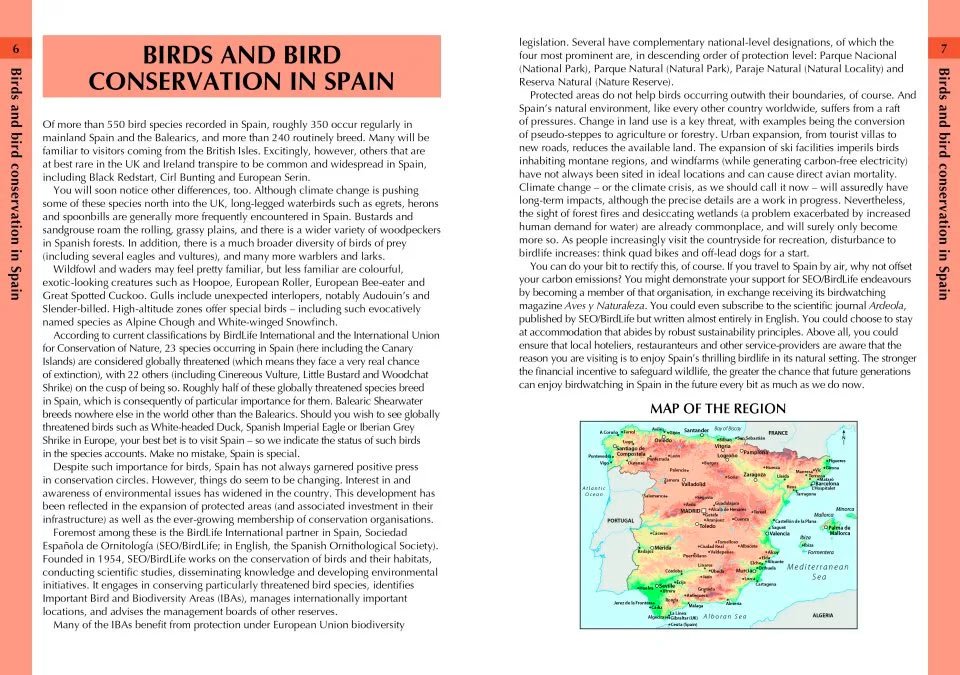 birds of spain