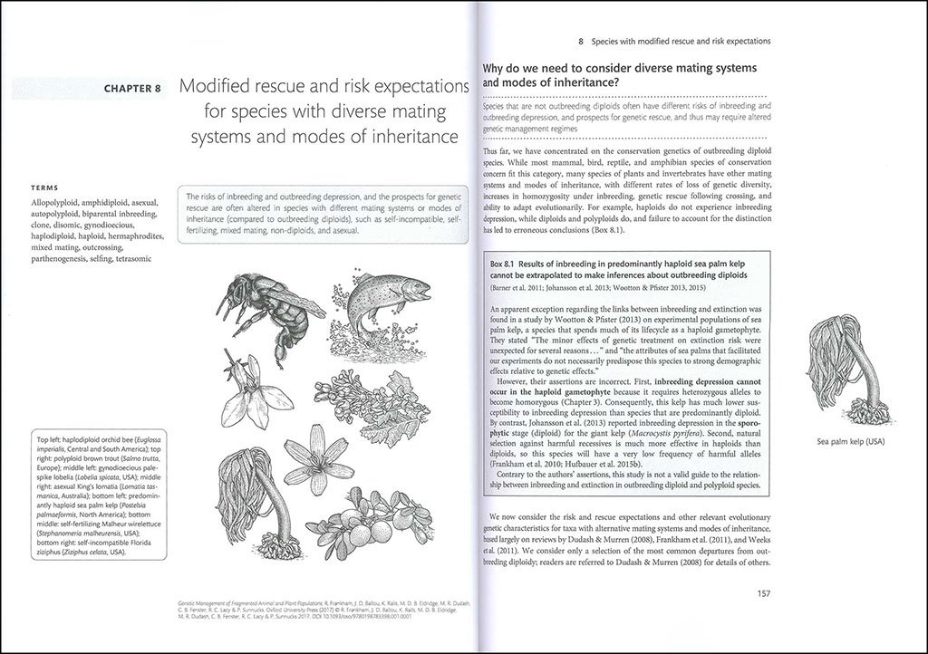 genetic management of fragmented animal and plant populations