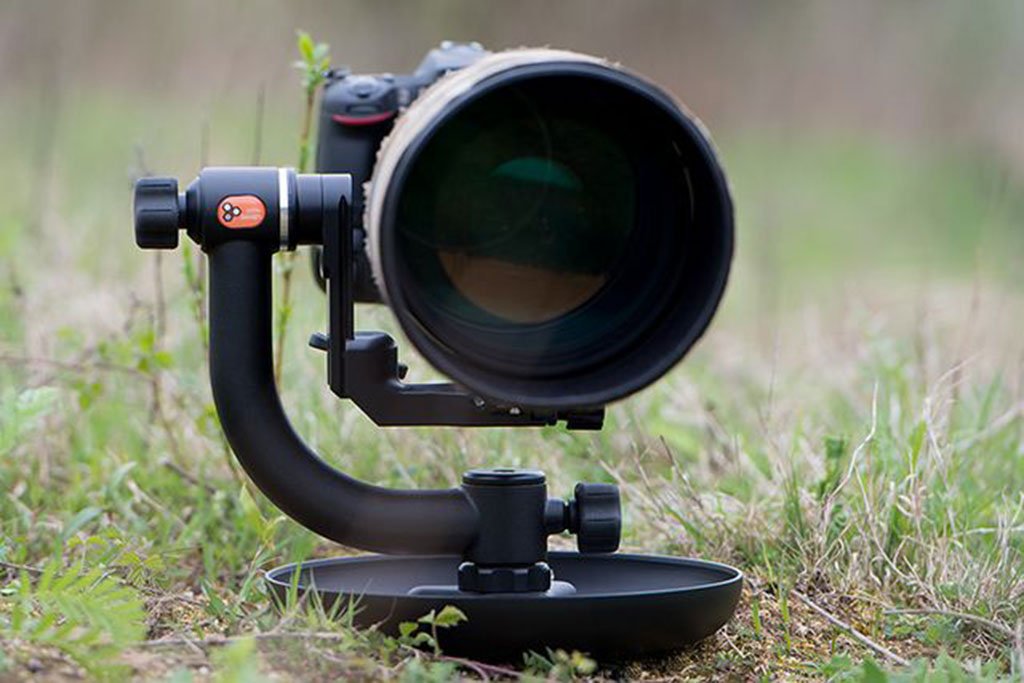 soporte especial para fotografa a nivel del suelo eckla camdisk (ground tripod)