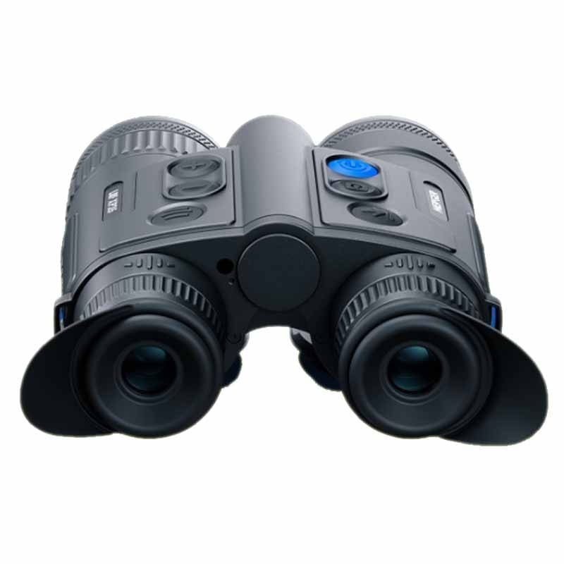 visor trmico binocular 2x pulsar merger lrf xp35 con telmetro lser, wi-fi y registro de imgenes